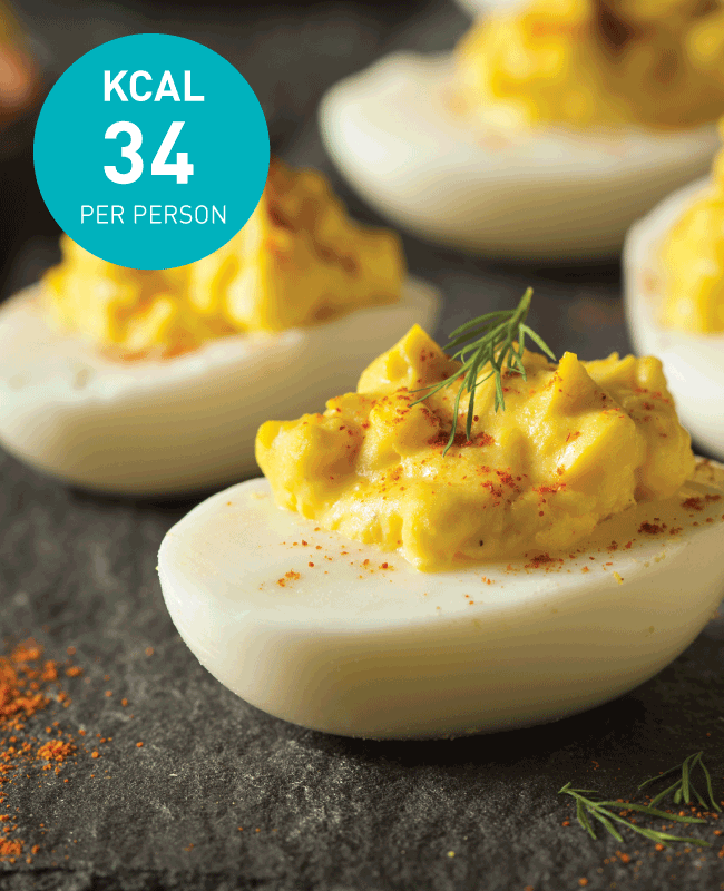 Lightened Up Deviled Eggs